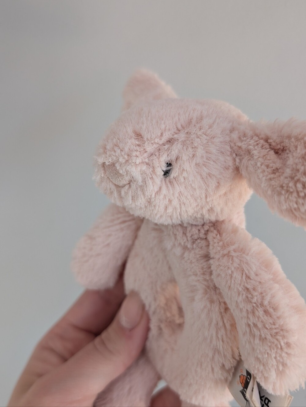 Jellycat Bashful Bunny Blush Pink Ring Rattle - Picture 6 of 11